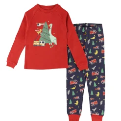 Kids/BOY Roche Ciseaux Dinosaures Pajamas 2-14y