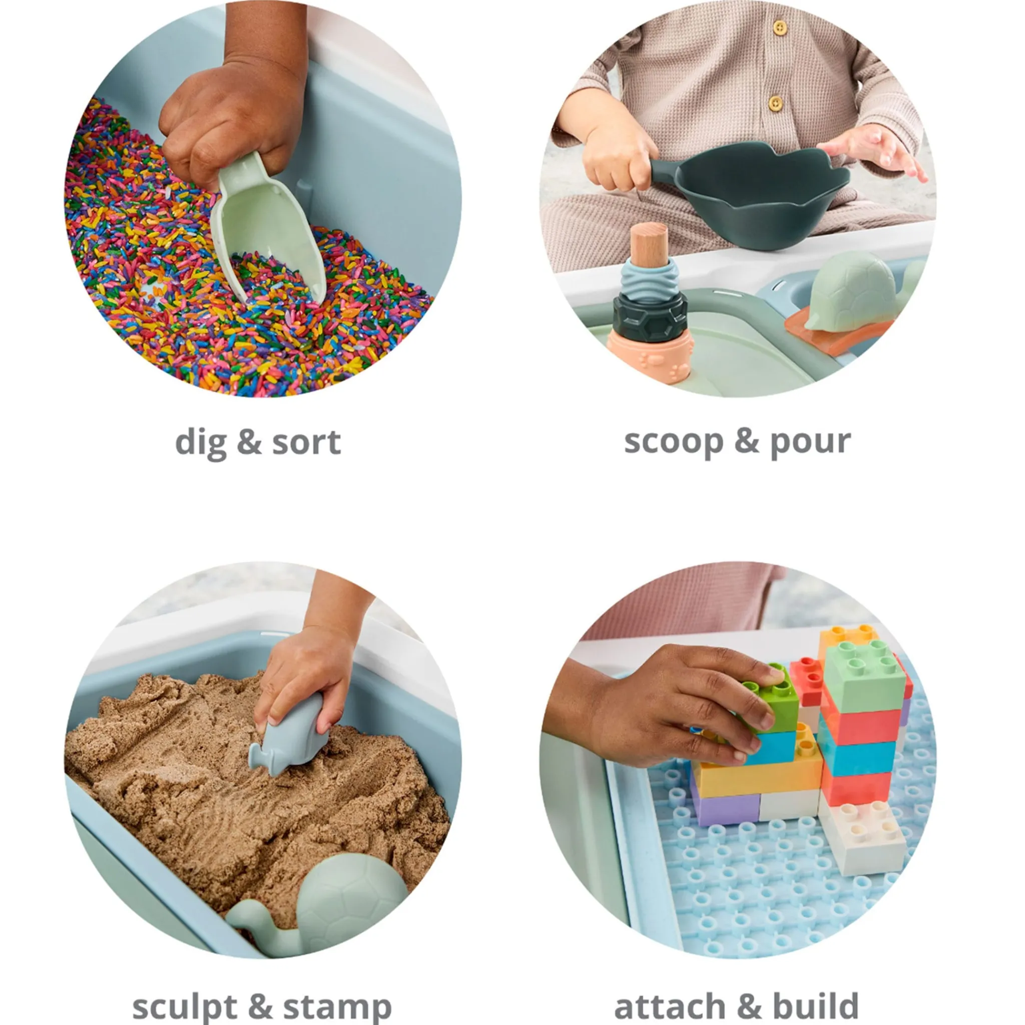 Skip Hop Discoverosity 3-in-1 Toddler Sensory Table