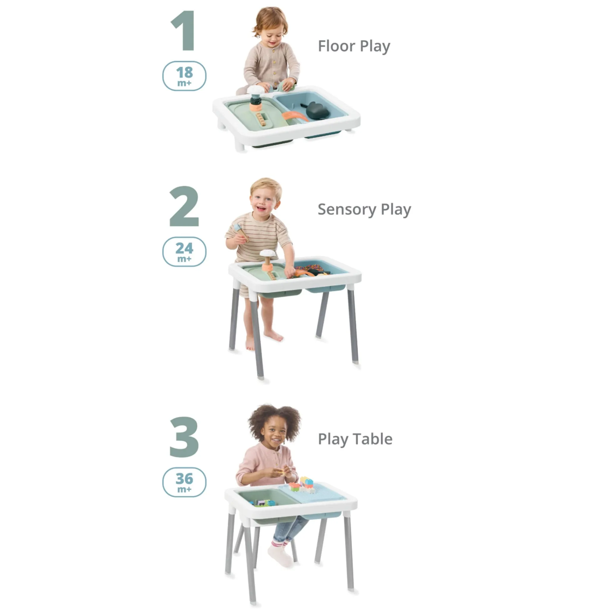 Skip Hop Discoverosity 3-in-1 Toddler Sensory Table