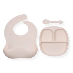 Kids Bulle Breastfeeding|Tableware>Dishes 3 Pieces Set - Ivory