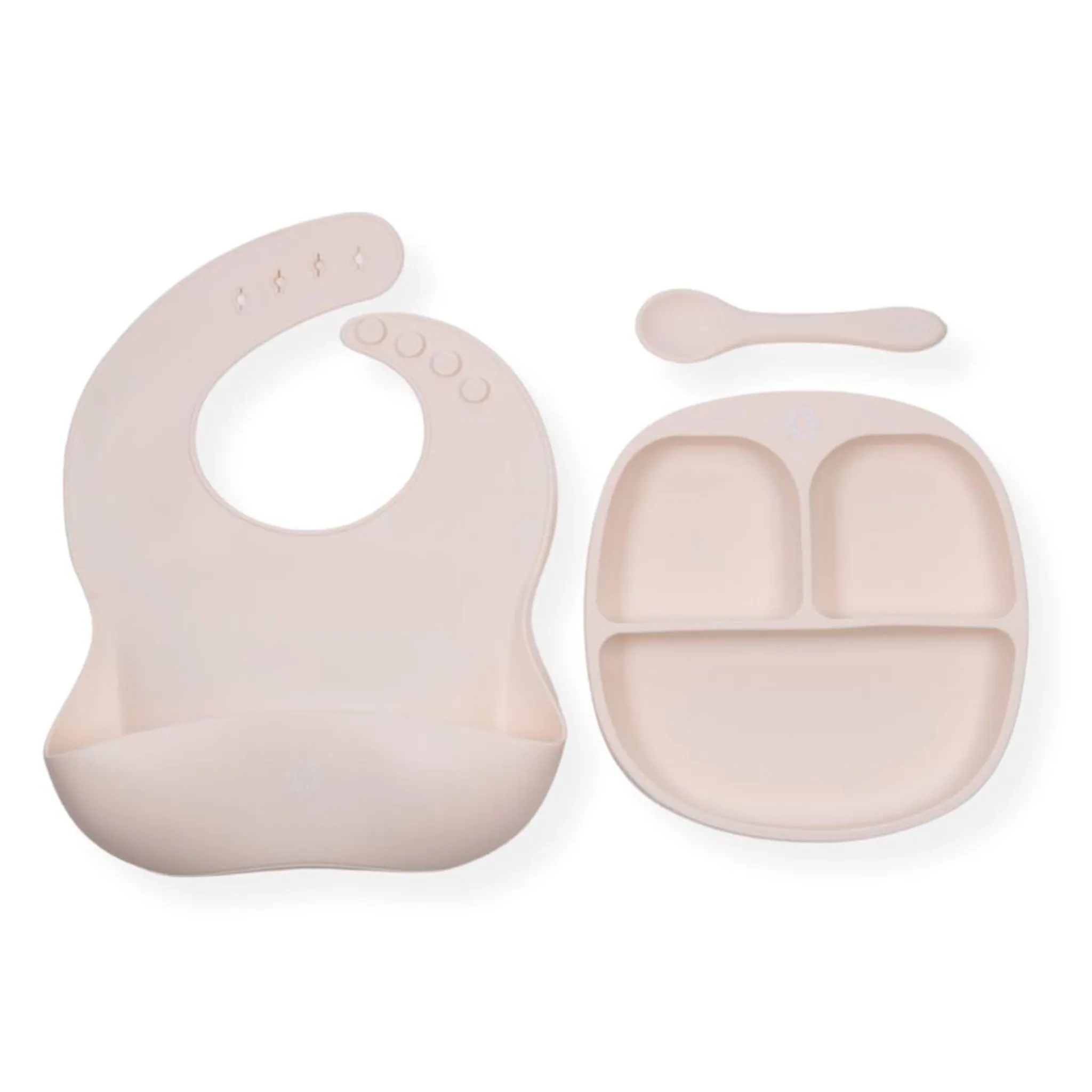 Kids Bulle Breastfeeding|Tableware>Dishes 3 Pieces Set - Ivory