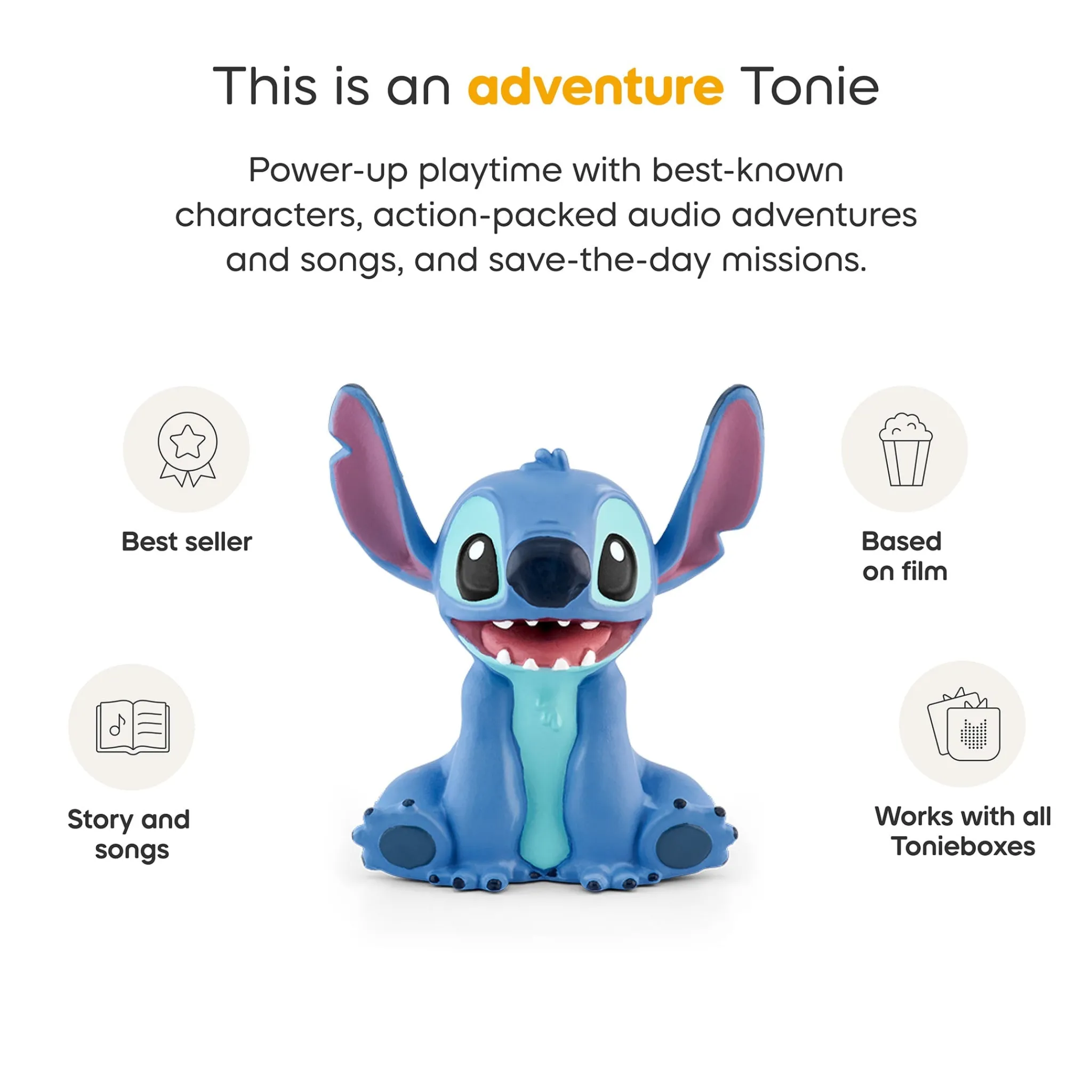 Kids Tonies Disney Lilo & Stitch Tonie Figurine (English)