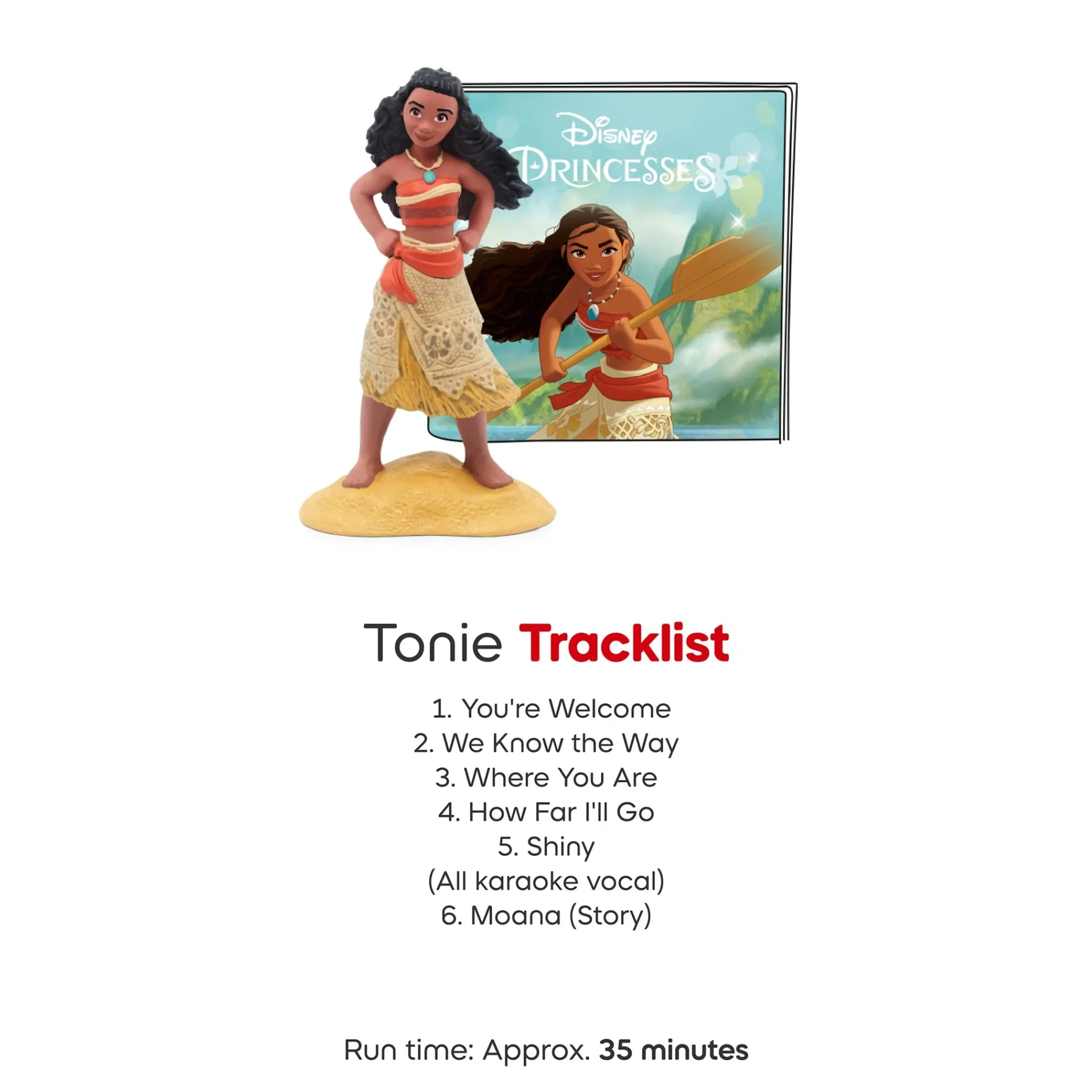 Kids Tonies Disney Moana Tonie Figurine (English)