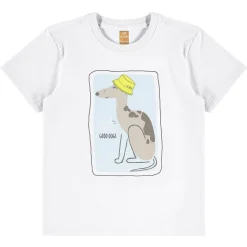 Kids/BOY Up Baby Tops>Dog T-shirt 2-8y