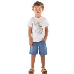 Kids/BOY Up Baby Tops>Dog T-shirt 2-8y