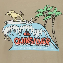 Kids/BOY Quiksilver Dog Wave T-shirt 4-7