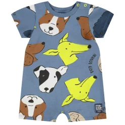 BOY Up Baby Dogs Romper 3-18m