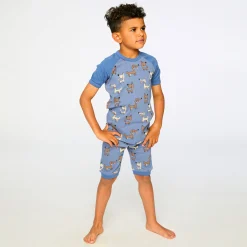 Kids/BOY Deux par Deux Dogs Pajama Set 2-6