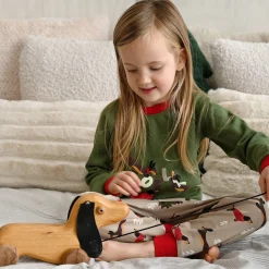 Kids/BOY Roche Ciseaux Dogs Pajamas 2-14y