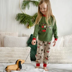 Kids/BOY Roche Ciseaux Dogs Pajamas 2-14y