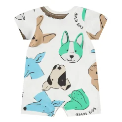 BOY Up Baby Rompers & Jumpsuits>Dogs Romper 3-18m