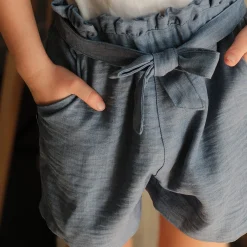Kids Look Shorts & Bermuda>Dolce Vita Chambray Shorts 7-14y