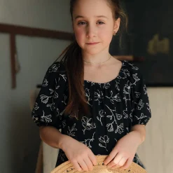 Kids Look Dolce Vita Peplum Top 7-14