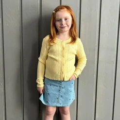 Kids Look Fleeces And Sweatshirts|Tops>Dolce Vita Rib Cardigan 7-14y