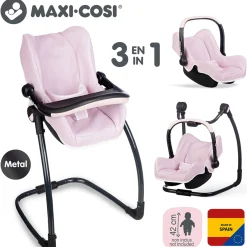 Smoby Doll Chair 3 In 1 - Pink