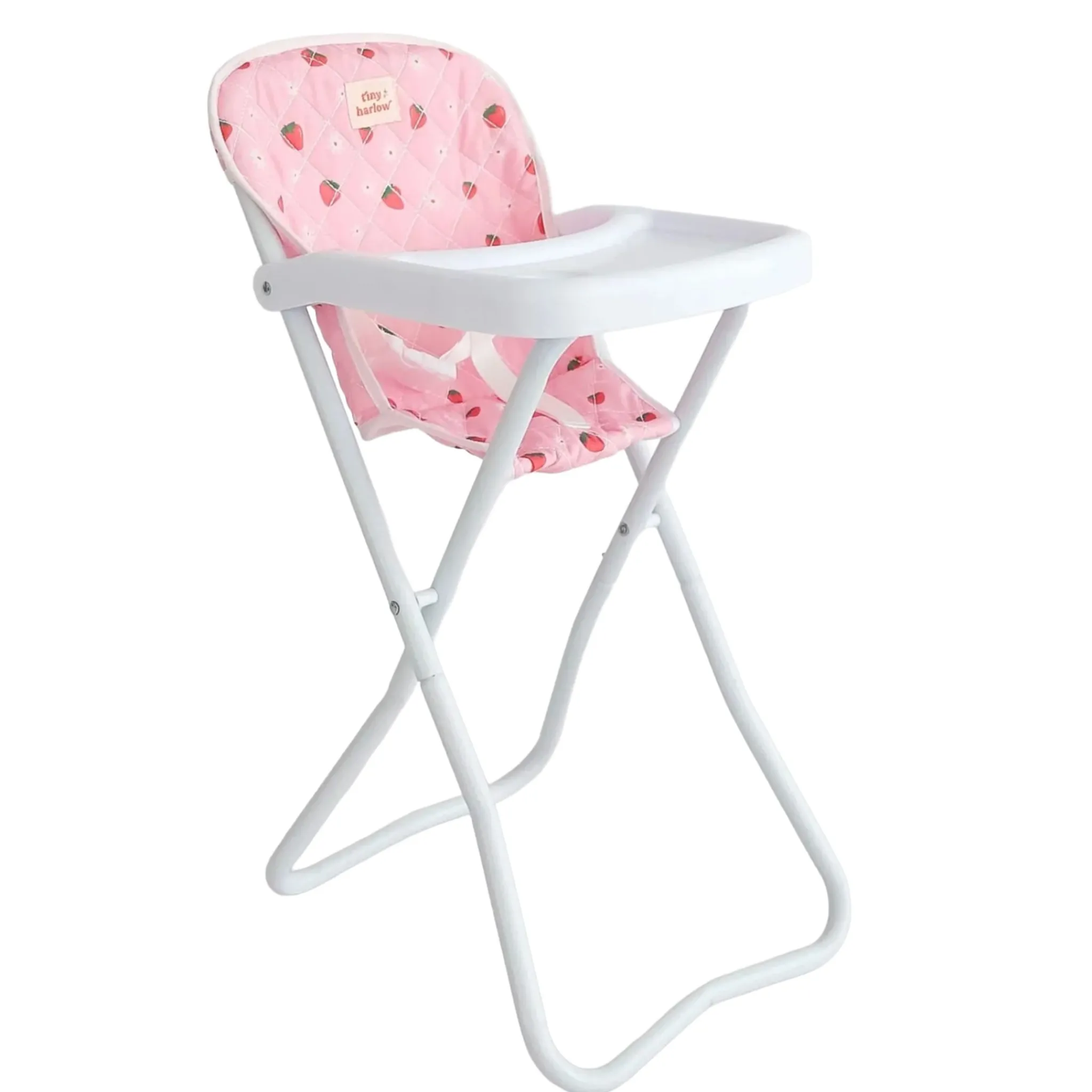Tiny Harlow Doll High Chair - Strawberry