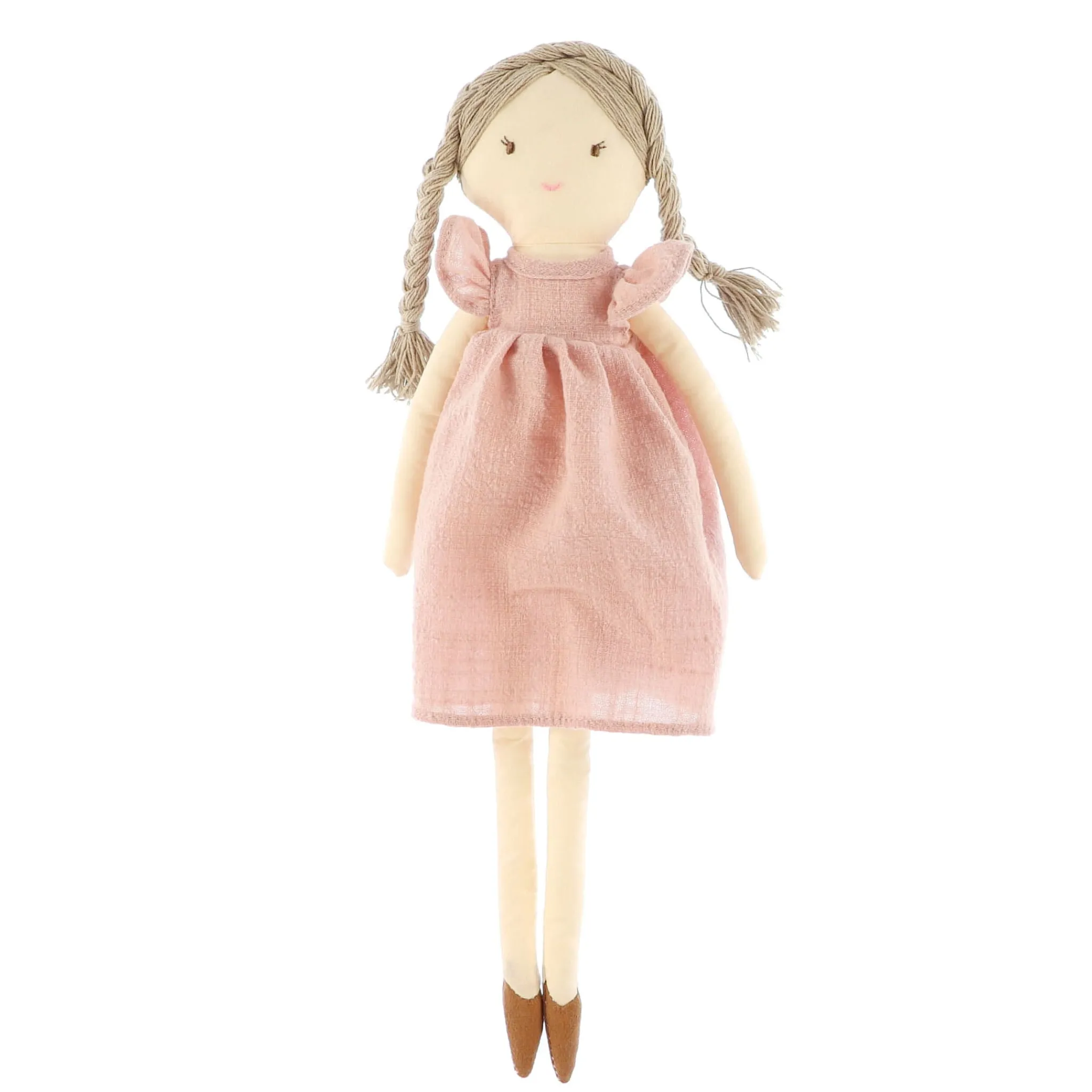 Bebe Confort Doll With Pink Dress 15''