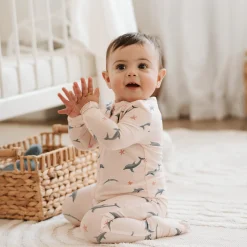 Firsts par Petit Lem Pajamas|Pyjamas>Dolphins Pajamas 0-12m