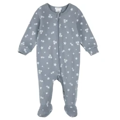 Firsts par Petit Lem Dolphins Ribbed Pajamas 0-12m