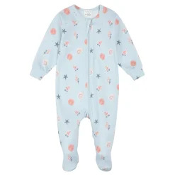 Firsts par Petit Lem Dolphins Seashell Pajamas 0-12