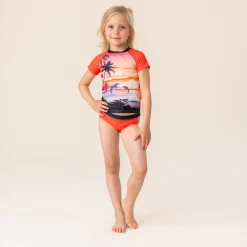Kids Nano Dolphins Uv 2pc Swimsuit 2-14