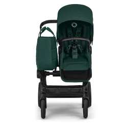 Kids Bugaboo Donkey 6 Mono Black - Fern Green