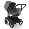 Kids Bugaboo Strollers|Strollers & Trailers>Donkey 6 Mono Black - Moon Grey