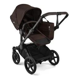Kids Bugaboo Donkey 6 Mono Black- Cocoa Brown
