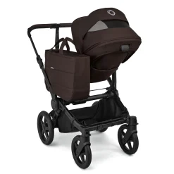Kids Bugaboo Donkey 6 Mono Black- Cocoa Brown