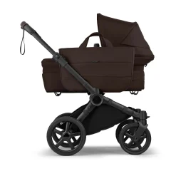 Kids Bugaboo Donkey 6 Mono Black- Cocoa Brown