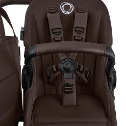 Kids Bugaboo Donkey 6 Mono Black- Cocoa Brown