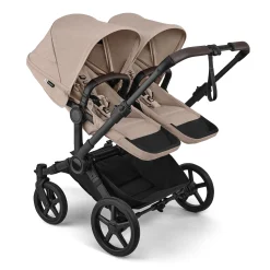 Kids Bugaboo Donkey 6 sibling seat- Desert Taupe