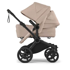 Kids Bugaboo Donkey 6 sibling seat- Desert Taupe
