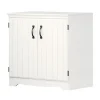 South Shore Storage Furniture>2-Door Storage Cabinet - Farnel Pure White