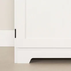 South Shore 2-Door Storage Cabinet - Farnel Pure White