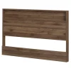 South Shore Twin, Full & Queen Beds>Double / Queen Headboard - Holland Natural Walnut