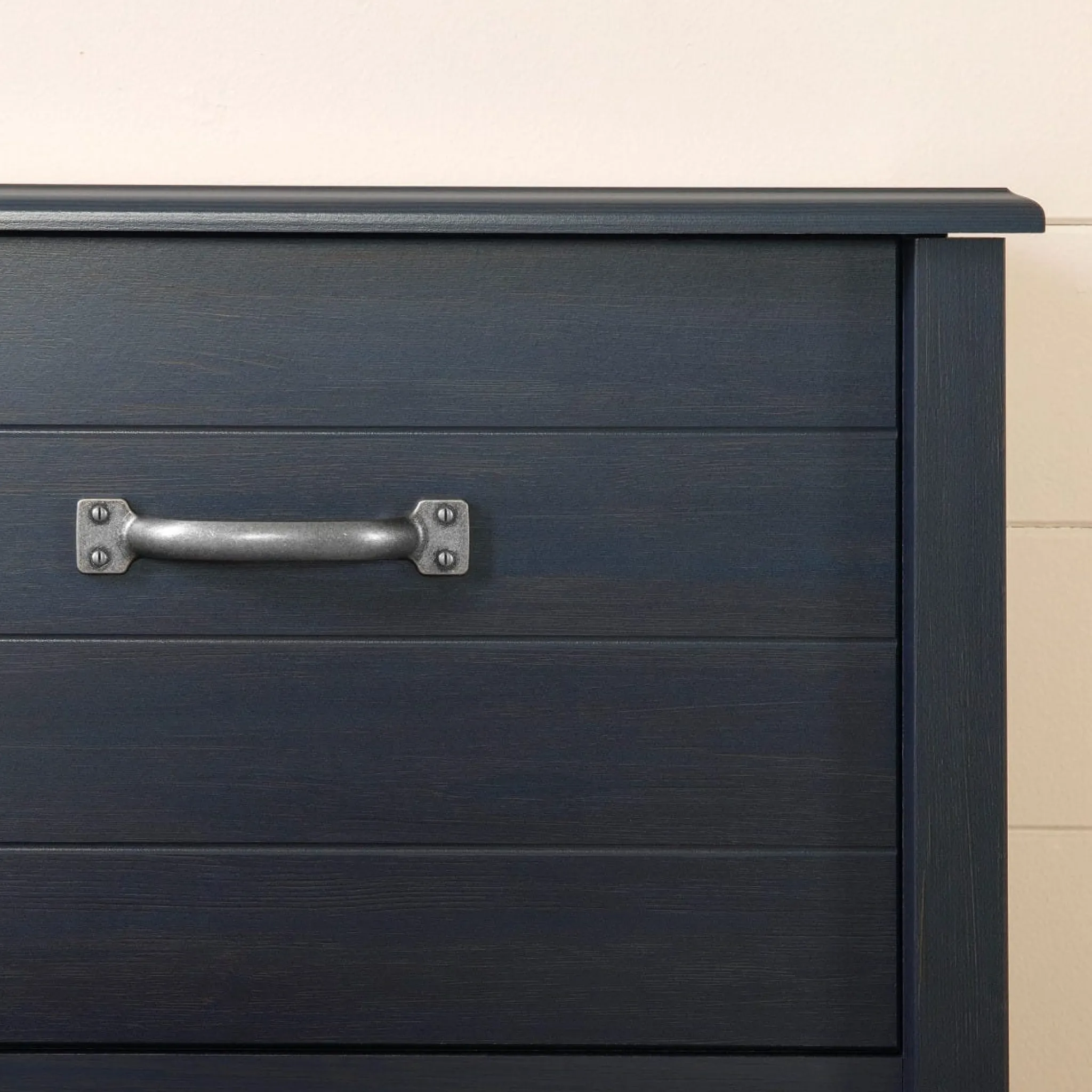 South Shore Double Bed and Headboard Set - Ulysses Blueberry