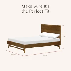 Babyletto Double Bed Bondi - Walnut Natural