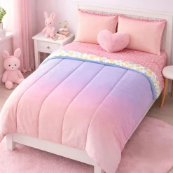 Kids Literie Beco Double Comforter Set - Flowers