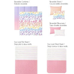 Kids Literie Beco Double Comforter Set - Flowers