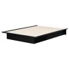 South Shore Twin, Full & Queen Beds>Double Platform Bed - Step One Black