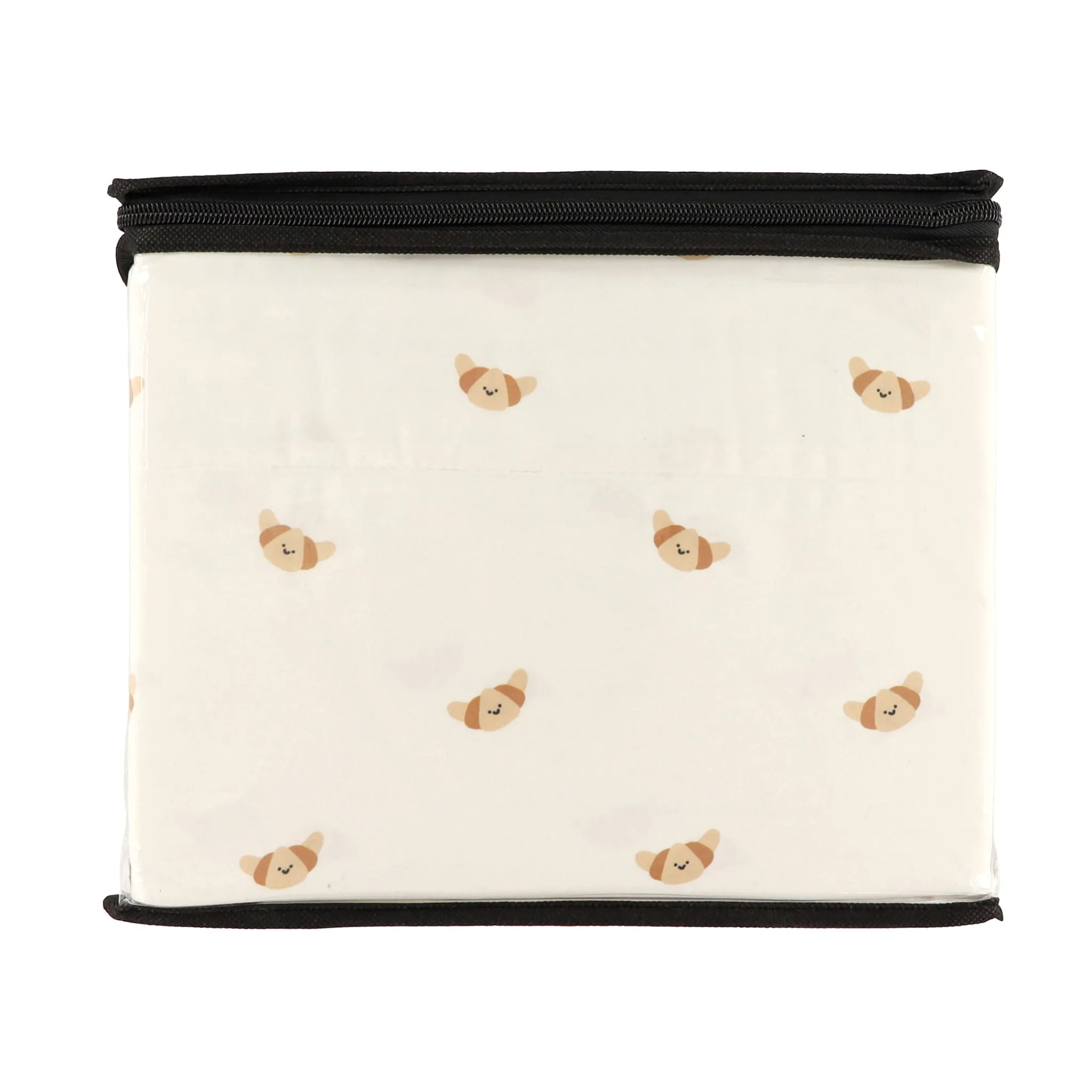 Kids Cathay Home Sheets|Full & Queen Size Bedding>Double Sheet Set - Croissants