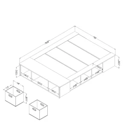 South Shore Twin, Full & Queen Beds><noscript><img width=