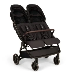 Kids Nuna Double TRVL Stroller - Caviar