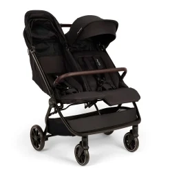 Kids Nuna Double TRVL Stroller - Caviar