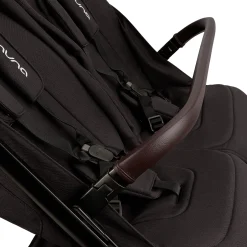 Kids Nuna Double TRVL Stroller - Caviar