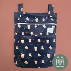 La Petite Ourse Double Wet Bag - Popcorn