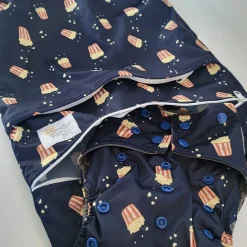 La Petite Ourse Double Wet Bag - Popcorn