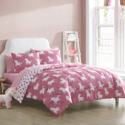 Kids Cathay Home Double/Queen Comforter Set - Unicorns