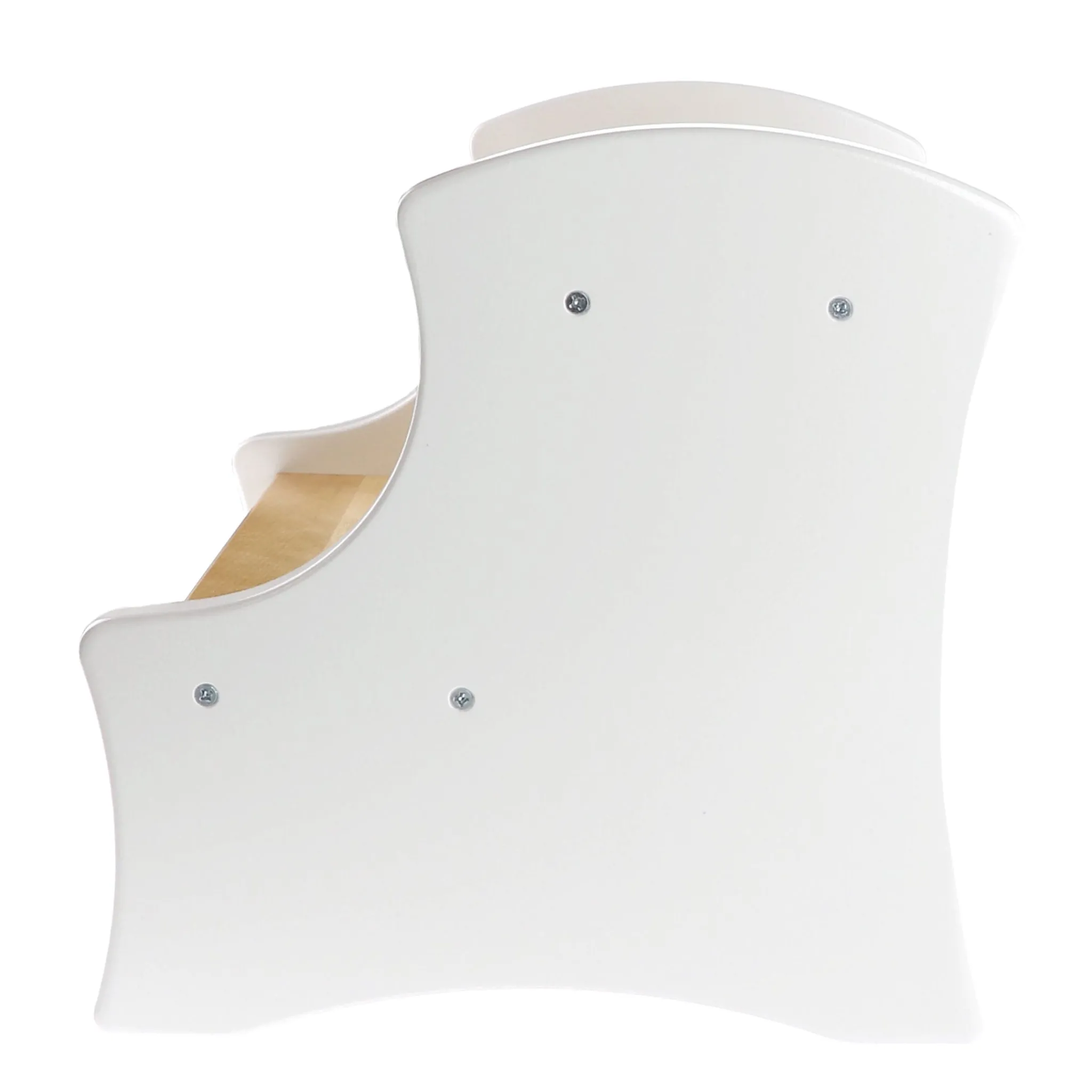 JB Poitras Learning Towers & Step Stools>Double-up Step Stool - White Natural